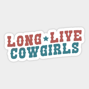 love live cowgirls Sticker
